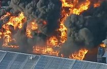 Πυρκαγιά σε εργοστάσιο επεξεργασίας λυμμάτων στη Μελβούρνη