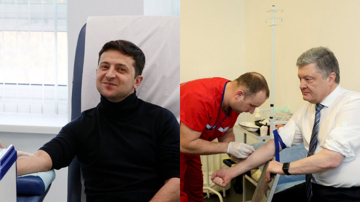 Ukrayna'da devlet başkanı adayları kan testine girdi