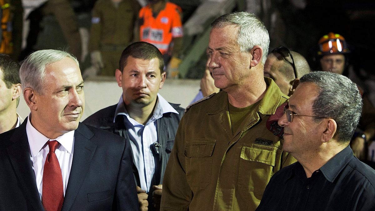 İsrail Başbakanı Netanyahu, eski Genelkurmay Başkanı Benny Gantz