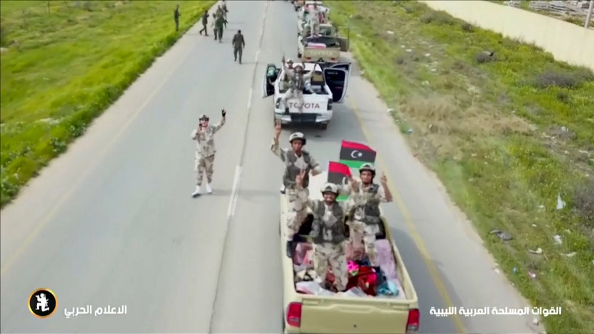 قوات الجيش الوطني الليبي التابعة لحفتر