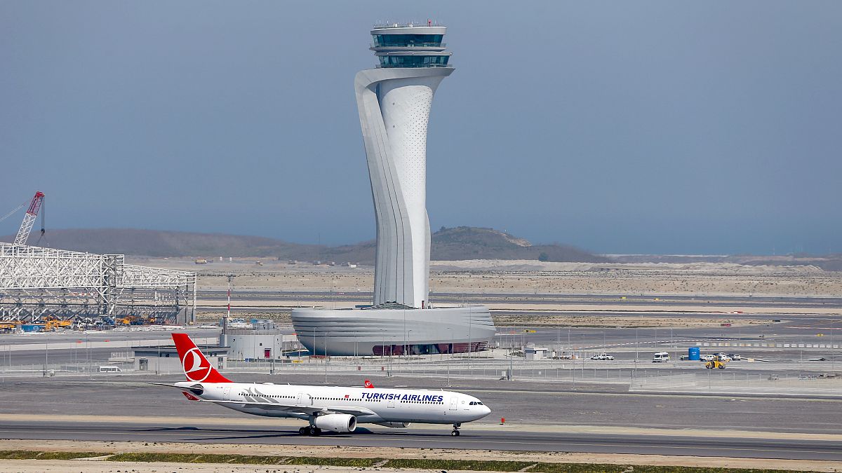 O novo aeroporto de Istambul