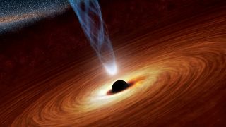 Ученые показали снимок черной дыры