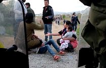 Greek police fire tear gas at migrants as border convoy grows