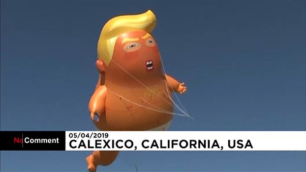 Trump ellen tüntettek a határon Trump ellen tüntettek a határon