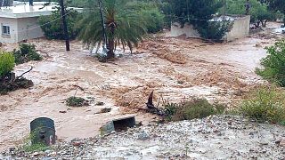 Κρήτη: Πλημμύρες και διάσωση εγκλωβισμένων στη Σητεία