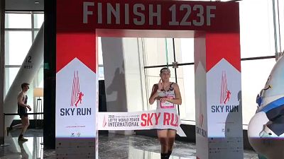 ورزشکار لهستانی رکورد برج پیمایی در سئول را شکست 