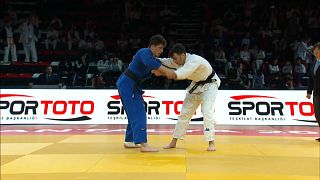 Flüchtlinge zu Gast beim Judo Grand-Prix