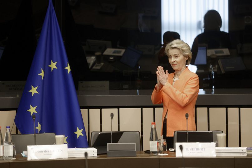 Ursula von der Leyen, a atual presidente da Comissão Europeia