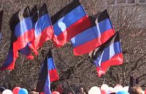 Feiern zum 5. Jahrestag der Ausrufung der Volksrepublik Donezk