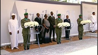 Rwanda honours those killed in genocide that began 25 years ago