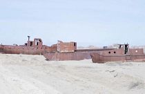 Once the fourth largest lake in the world, the Aral Sea has shrunk by 90%