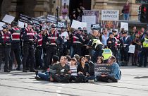 Animal rights activists arrested in Australia after traffic protest