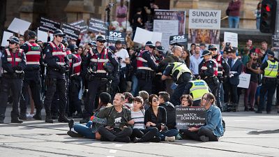 Animal rights activists arrested in Australia after traffic protest