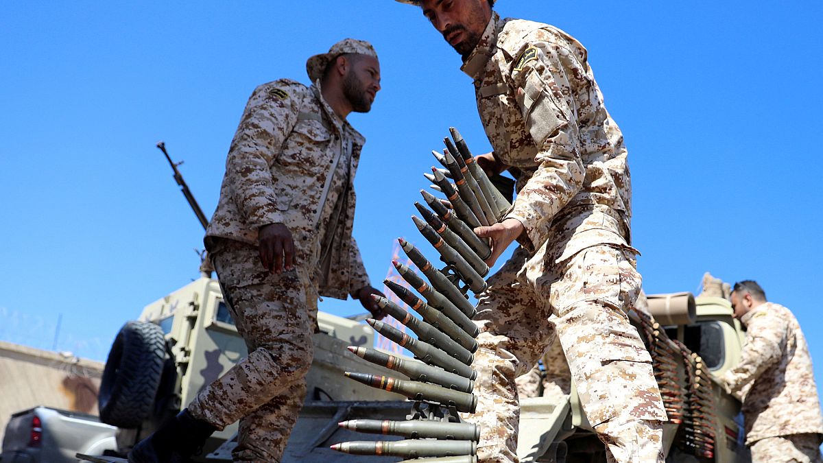 Misrata forces, under the protection of Tripoli's forces, on April 8
