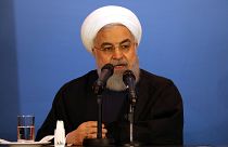روحاني يدافع عن الحرس الثوري ويهدد الولايات المتحدة ب(آي.آر8)