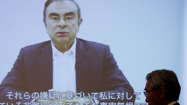 Ex-Nissan-Chef Carlos Ghosn: "Das ist eine Verschwörung" Ex-Nissan-Chef Carlos Ghosn: "Das ist eine Verschwörung"