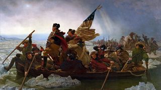 Washington Crossing the Delaware by Emanuel Leutze