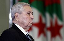 Abdelkader Bensalah, après avoir été nommé Président par intérim - 09/04/19