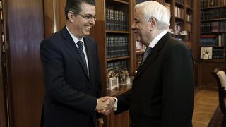 Συνάντηση Παυλόπουλου με τον νέο πρόεδρο του ΕΔΔΑ, Λ. Σισιλιάνο