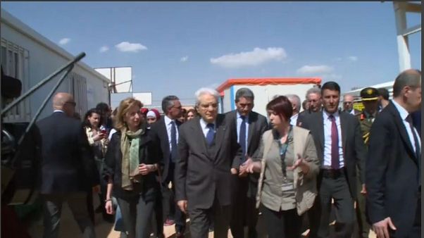 Mattarella in visita ufficiale in Giordania Mattarella in visita ufficiale in Giordania