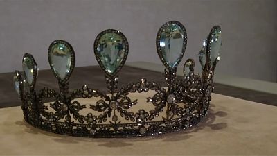 A subasta una rara tiara de aguamarinas y diamantes de Fabergé