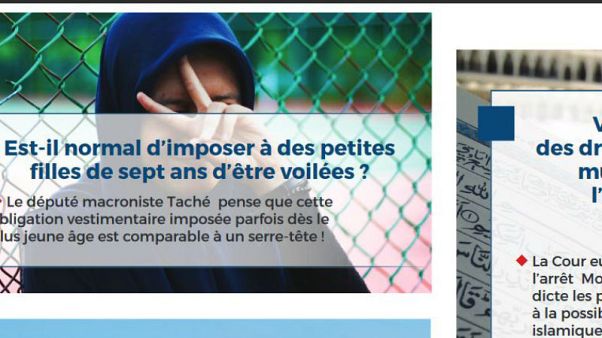 Fransız aşırı sağcı Le Pen, AP seçimlerinde Kuran ve başörtüsü mesajlarıyla oy istiyor Fransız aşırı sağcı Le Pen, AP seçimlerinde Kuran ve başörtüsü mesajlarıyla oy istiyor