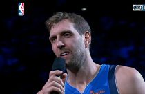 NBA: Dirk Nowitzki despede-se em forma