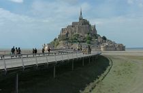 As obras de restauro no "postal" do Monte Saint-Michel