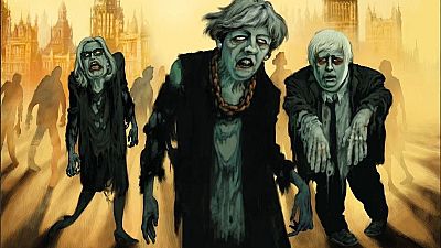 EU-Austritt bis 31.10.: Netz spottet über Halloween-Brexit