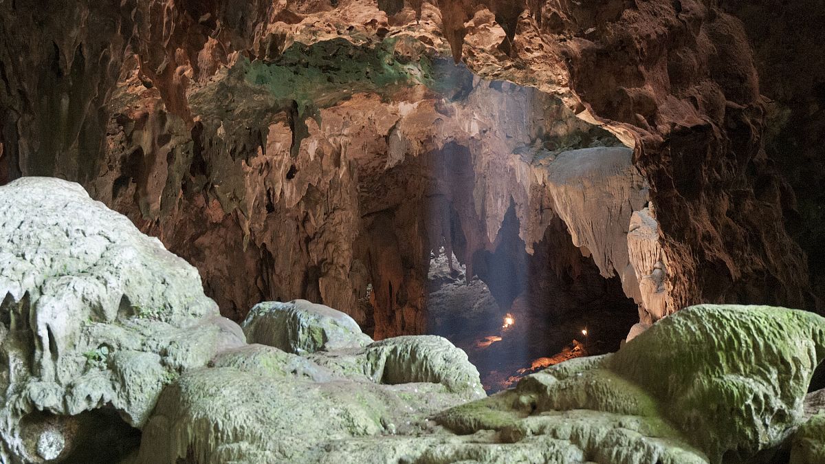 Cueva del Callao en la Isla Luzón, Filipinas.