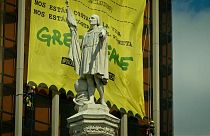 A madridi ikertornyokat használta fel a Greenpeace