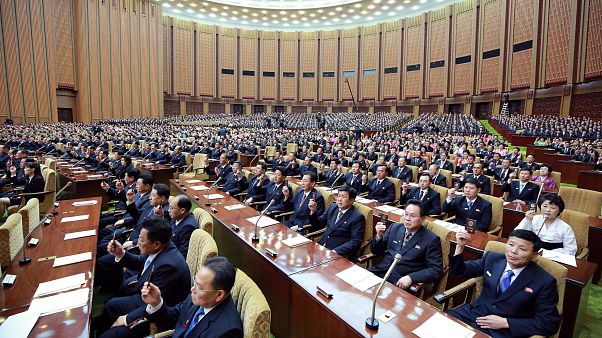 Kuzey Kore Halk Meclisi'nin 14'üncü toplantısı Kuzey Kore Halk Meclisi'nin 14'üncü toplantısı