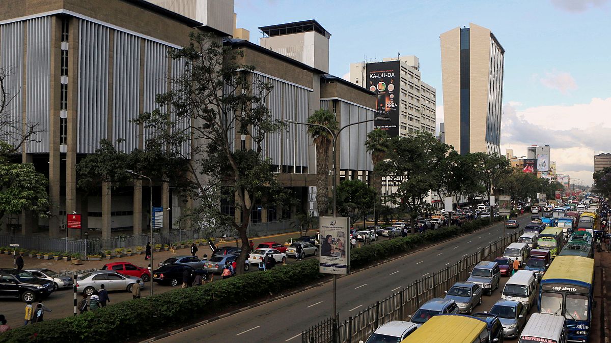 وسط العاصمة الكينية نيروبي