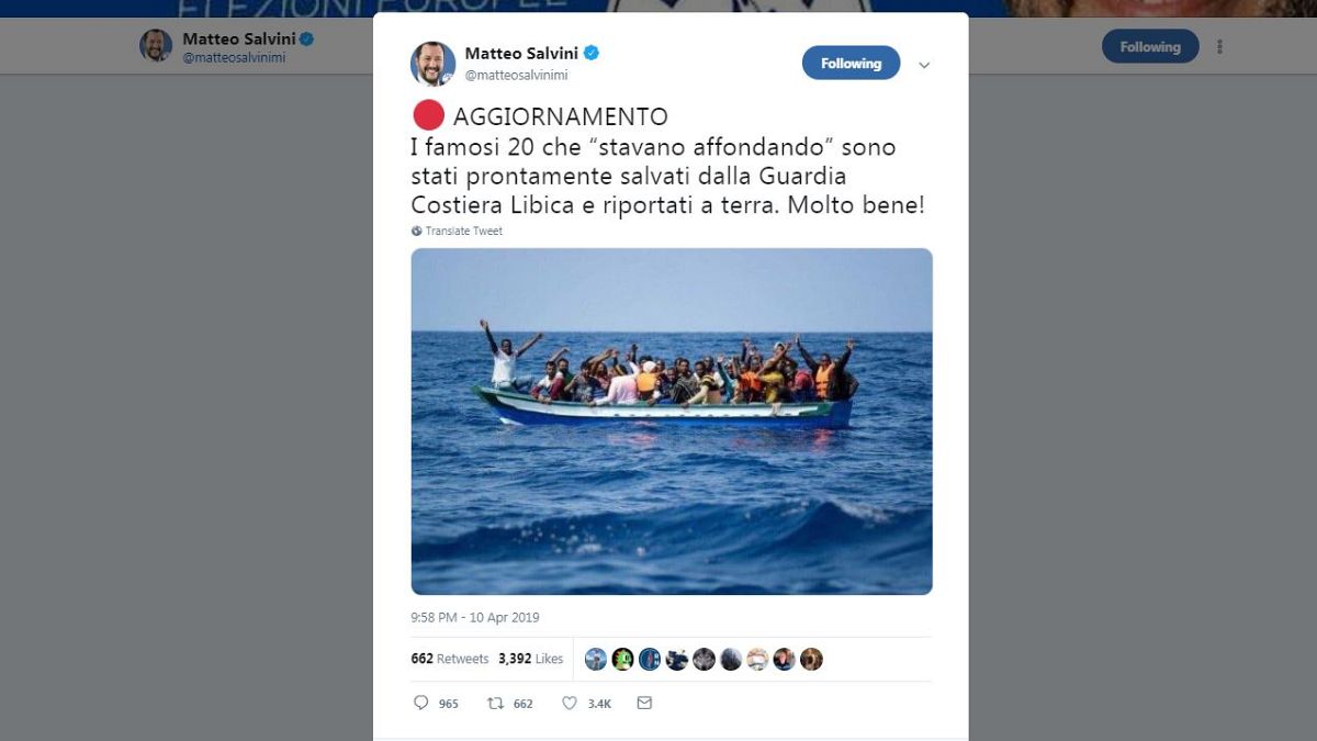 Salvini uses dated photo of migrants sparking controversy | #TheCube