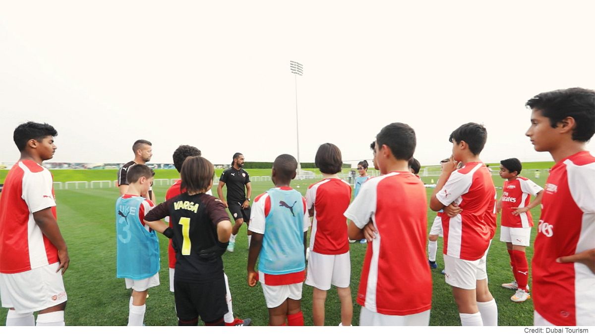 Ein floriendes Geschäft: Sportschulen in Dubai