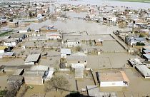 مناطق سیل زده در استان مازندران