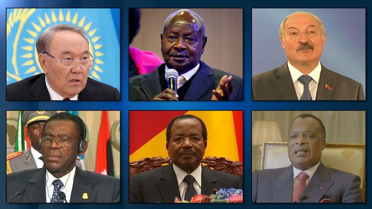 Das sind 6 "Duracell"-Präsidenten: sie sind schon ewig an der Macht