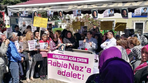 Ölümünün birinci yılında Türkiye çapında 'Rabia Naz için Adalet' eylemleri Ölümünün birinci yılında Türkiye çapında 'Rabia Naz için Adalet' eylemleri