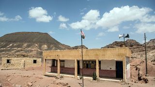 قرية الحمادة في وادي الساهو جنوب محافظة سيناء