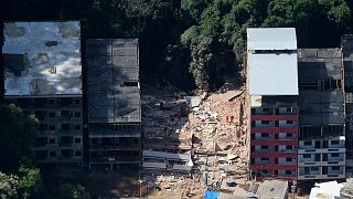 Colapso de prédios no Rio sob investigação