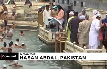 Festival de Vaisakhi, Hasan Abdal, Punjab