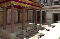 Εντυπωσιακές εικόνες από το παλάτι του Νέρωνα