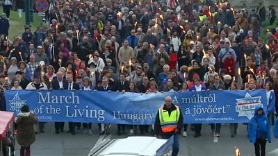 The annual March of the Living commemorates victims of the Holocaust 