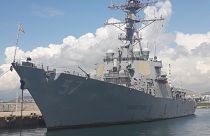 Το USS Mitscher στον Πειραιά: Ποια είναι η αποστολή του (φωτό)