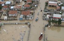 مناطق سیل زده در استان گلستان