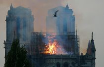 Fotoğraf galerisi: Paris'in sembol yapılarından Notre Dame'da yangın
