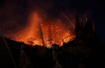 بالصور: حريق كاتدرائية نوترودام الشهيرة في باريس