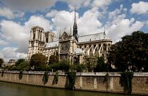 کلیسای نوتردام پاریس قبل از آتش‌سوزی