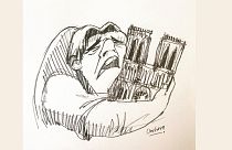 حضور پررنگ «گوژپشت نوتردام» ویکتور هوگو در شبکه‌های اجتماعی همزمان با آتش‌سوزی