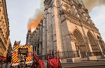 Interaktív kép: a Notre-Dame a tűzvész előtt és után